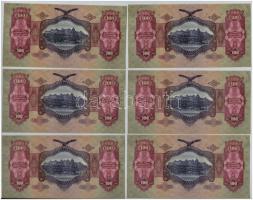 1930. 100P (13x) sorszámkövetők, csillagos sorszám T:I,I-