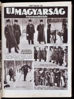 1937 Új Magyarság képesmelléklete. 1937. jan. 5.-1938. dec. 30. Teljes évfolyam. Rengeteg  fekete-fe...