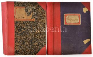 1939 Új Idők  XLV. évf. 1939. 1-52 sz. Számos fotóval, érdekes írással. Két kötetbe köteve, átkötött...