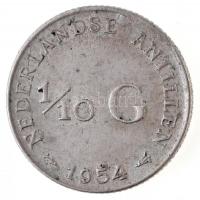 Holland Antillák 1954. 1/10G Ag "Juliana" T:1-
Netherlands Antilles 1954. 1/10 Gulden Ag ...