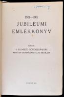Vegyes könyvtétel, 2 db: 

1831-1931. Jubileumi emlékkönyv. Kiadja a Budapesti Növendékpapság Magy...