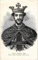 Léon I. Roi dArmménie (XII siecle) / Leo I, King of Armenia (12th century) + 1943 Haditudósító Kiállítás a Pesti Vigadóban So. Stpl (EK)