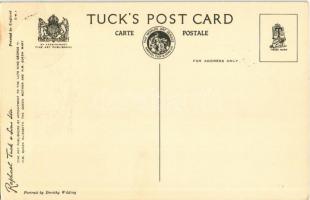 Her Majesty Queen Elizabeth II. Raphael Tuck & Sons. Portrait by Dorothy Wilding  + stamp