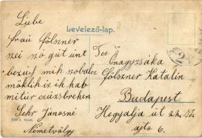 XIII. Alfons spanyol király és neje / Alfonso XIII of Spain with his wife, Victoria Eugenie of Batte...