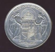 1939. 5P Ag "Horthy balra" T:1/2+