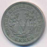 Amerikai Egyesült Államok 1902. 5c Cu-Ni "Liberty Nickel" T:2,2-
USA 1902. 5 Cents Cu-Ni ...