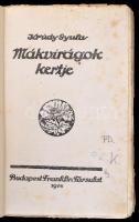 Krúdy Gyula: Mákvirágok kertje. Bp.,1914, Franklin. Első kiadás. Kiadói papírkötés, viseltes állapot...
