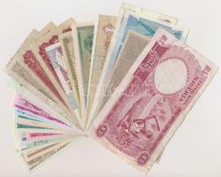 30db-os vegyes bankjegy tétel a világ minden tájáról, közte kínai ételjegyek is T:I-III-
30pcs of v...