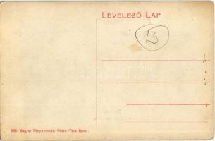 Szolnok, Vasúti étterem terasza pincérekkel