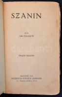 Arcübasew: Szanin. Teljes kiadás. Bp., 1918, Rozsnyai Károly Kiadása. Kiadói papírkötés, szakadozott...