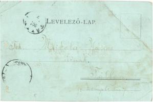 1901 Eperjes, Presov; Evangélikus Collegium, Zacher üzlete. Kiadja Edgar Schmidt / Lutheran theologi...