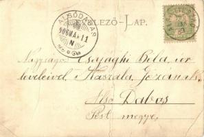 1906 Beckó, Beczkó, Beckov; Beckó vára a Vágvölgyben. Gansel Lipót 200. / Beckovsky Hrad, Povazie / ...