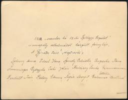 1932 A Szilágyi Erzsébet ünnepélyen előadott "Bánatos tánc" résztvevői, csoportkép Rosbaud...