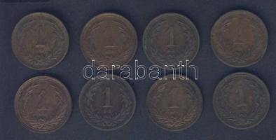 1f 1893,1894,1895,1896,1899,1900,1901,1902 8klf T:2+,2 (többsége),3+