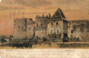 1905 Késmárk, Kezmarok; Thököly vár. Kiadja Schmidt R. C. / castle (fa)