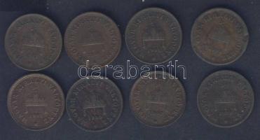 1f 1893,1894,1895,1896,1899,1900,1901,1902 8klf T:2+,2 (többsége),3+