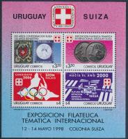 1998 Bélyegkiállítás blokk, Stamp exhibition block Mi 84