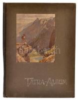 1906 a Tátra-album (Bp., Révai) borítója, tartalom nélkül, kissé kopottas állapotban