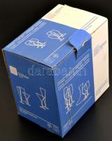 6 db pálinkás pohár dobozában