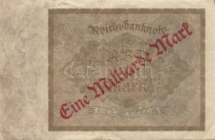 Német Birodalom/Weimari Köztársaság 1922. 1000M/1 Milliard Mark fny-sal 3 klf variánsban, 1. Alapvíz...