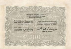 1848. 100Ft "Kossuth bankó" T:erősebben restaurált