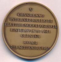 Olaszország 1961. "Hans Berger 1873-1941 / V CONGRESSO INTERNAZIONALE DI ELETTROENCEFALOGRAFIA ...