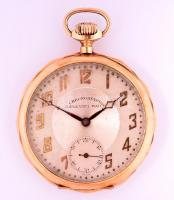 Chronometre Corgemont 14K arany zsebóra. Szép számlappal, működő szerkezettel d:4,7 cm, bruttó: 71 g