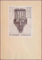 Szendrey Mihály: Ötven év a színészetből. Arad, 1932, Lovrov&Co. Kiadói kopottas egészvászon-köt...