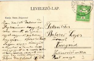 1912 Rákóczifalva, Állami iskola és katolikus templom, Református templom és paplak, Fogyasztási szö...