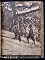 1960 Magyar Vadász. XIII. évf. 1-12. sz. Félvászon-kötésben, jó állapotban