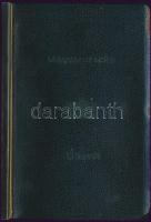 1931 Fényképes magyar útlevél főmérnök részére, számos meghosszabbítással
