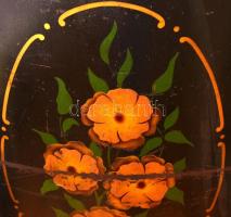 Festett fém paraván ívelt lábbal 62x124 cm