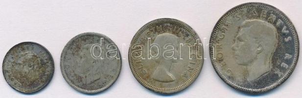 Dél-Afrika 1942-1957. 3p-2Sh Ag (4xklf) T:2-,3
South Africa 1942-1957. 3 Pence - 2 Shillings Ag (4x...