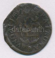 1707KB Rézpoltúra "II. Rákóczi Ferenc" (2,08g) T:2- ph.
Hungary 1707. Poltura "Franc...