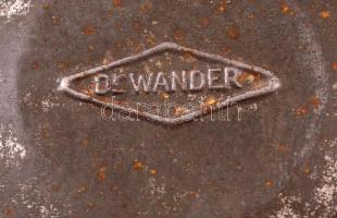 "Ovomaltine" hengeres fém doboz, jelzett, m: 10,5 cm, d: 5 cm