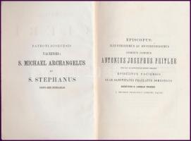 1869 Schematismus Cleri Diocesis Vaciensis pro Anno Domini 1869, 180p