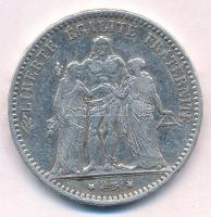 Franciaország 1849A 5Fr Ag (24,90g) T:2
France 1849A 5 Francs Ag (24,90g) C:XF
Krause KM#761.2