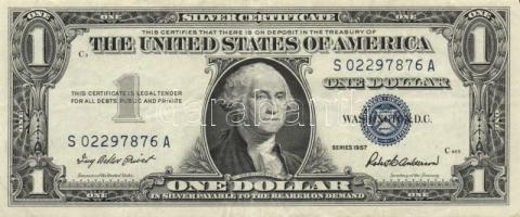 USA/Silver Certificate 1935C 1$ + 1957. 1$ T:II