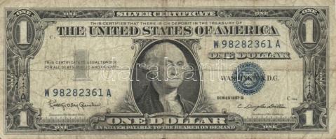 USA/Silver Certificate 1935D 1$ + 1957B 1$ T:III,III-