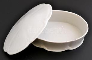 Drasche porcelán bonbonier, jelzett, hibátlan, 13×10×4 cm