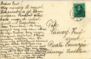 Veszprém, Fő tér, Korona szálloda, kávéház és étterem, Pongrácz Andor, Regényi Dezső órás és ékszeré...