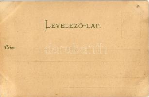 Budapest, ős Pest és Buda a 17. században. Toldi Lajos kiadása, litho