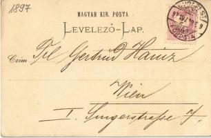 1897 (Vorläufer!) Budapest V. Bazilika