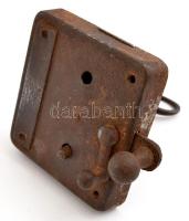 Régi pince, vagy kapuzár kulccsal 9 cm