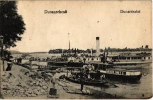 Dunaszekcső, Dunai hajóállomás, gőzhajók (Rb)