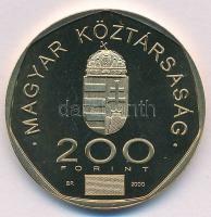 2000. 200Ft Cu-Ni-Zn "2000. évforduló / Rodin: a Gondolkodó, a Naprendszer" T:PP 
Adamo E...