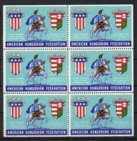 Amerikai Magyar Szövetség Kováts Mihály levélzáró hatostömb