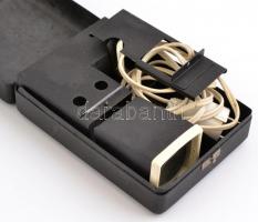 Elektromos dianéző, fém dobozban, 18×13×6 cm