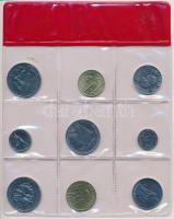 Vatikán 1976-1991. 10L-200L (9xklf) érme szett fólia tokban T:1
Vatican 1976-1991. 10 Lire - 200 Li...