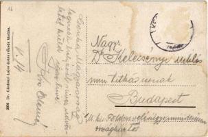 1904 Keszthely, Kossuth Lajos utca, Hungária szálloda és étterem. Dr. Gárdonyi Lajos dohánytőzsde ki...